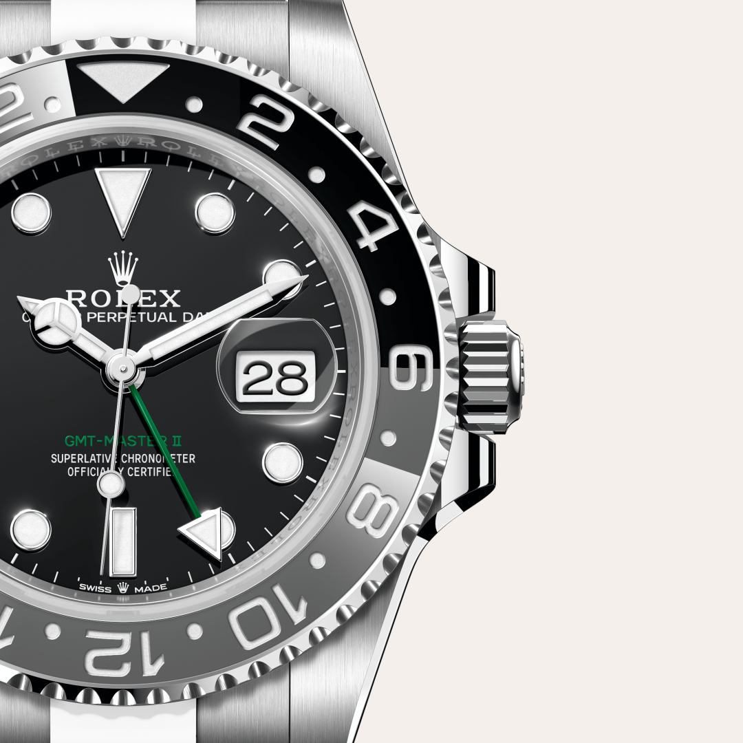 Rolex GMT-Master II Oyster, 40 mm, Oystersteel çelik M126710GRNR-0004