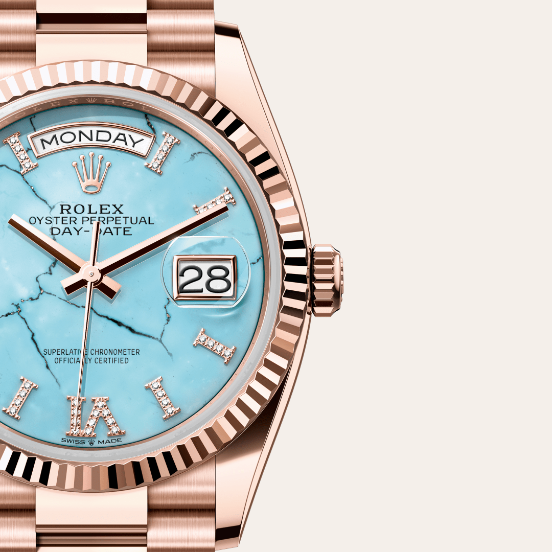 Rolex Day-Date 36 Oyster, 36 mm, Everose altın M128235-0064