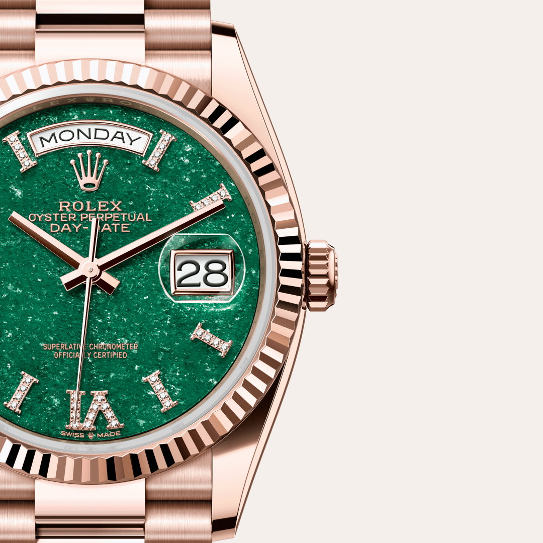 Rolex Day-Date 36 Oyster, 36 mm, Everose altın M128235-0068