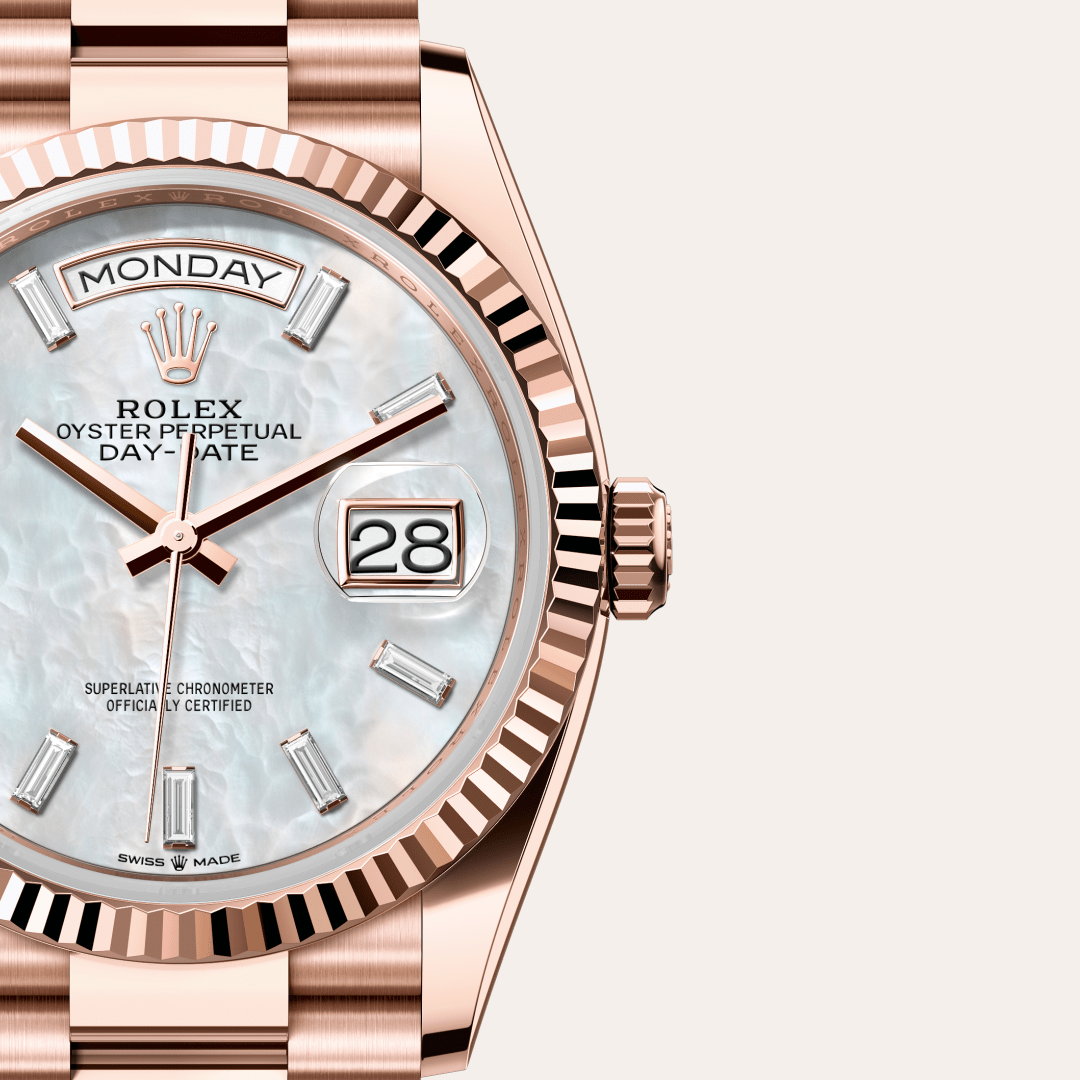 Rolex Day-Date 36 Oyster, 36 mm, Everose altın M128235-0078