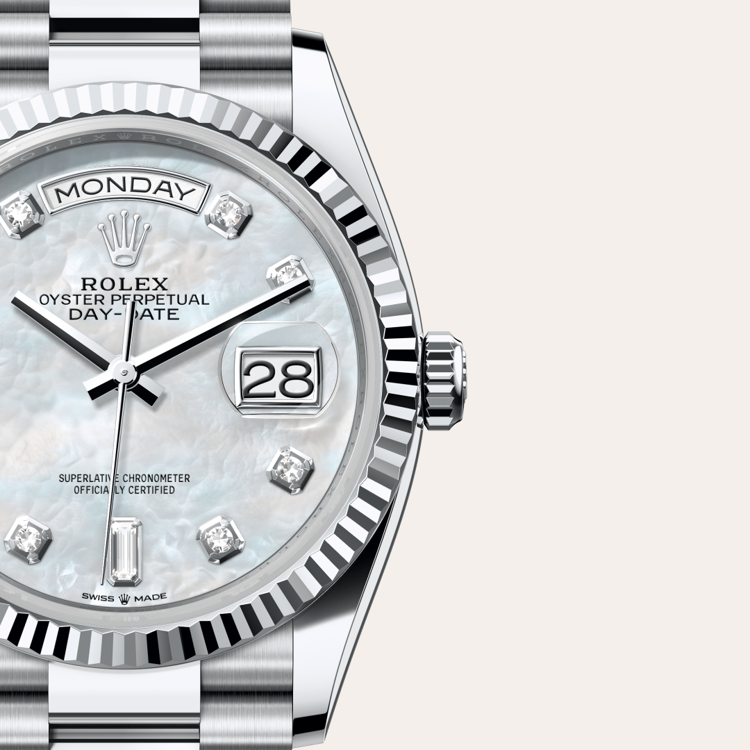 Rolex Day-Date 36 Oyster, 36 mm, platin M128236-0002