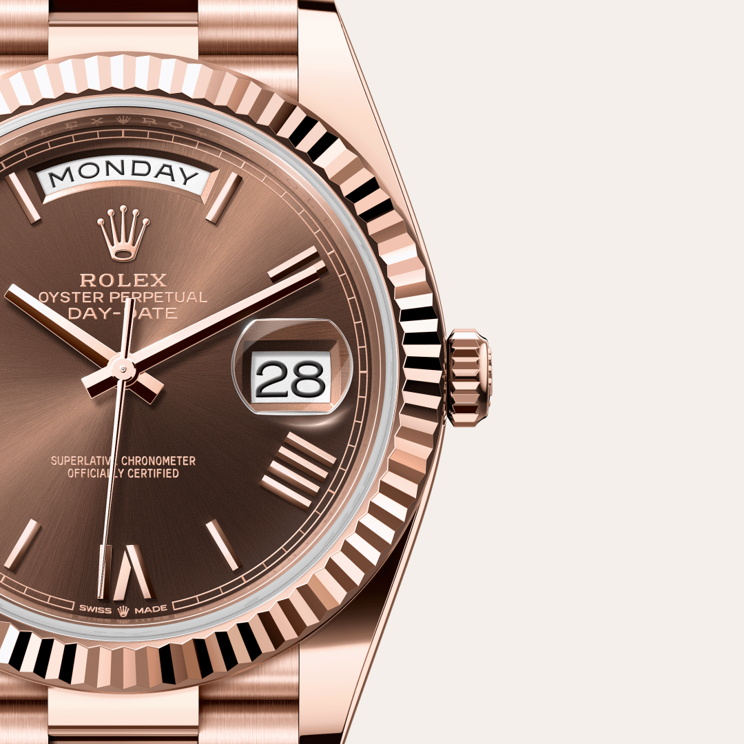 Rolex Day-Date 40 Oyster, 40 mm, Everose altın M228235-0002