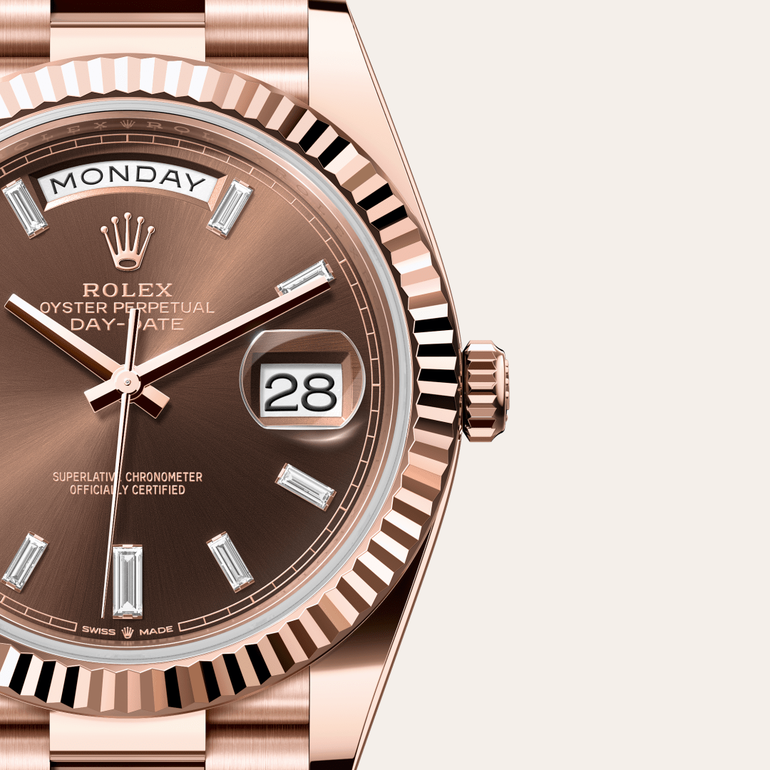 Rolex Day-Date 40 Oyster, 40 mm, Everose altın M228235-0003