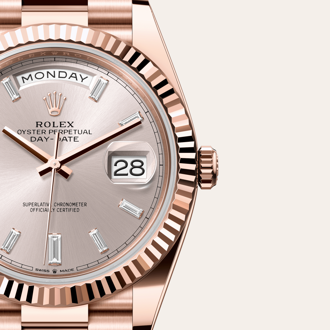 Rolex Day-Date 40 Oyster, 40 mm, Everose altın M228235-0004