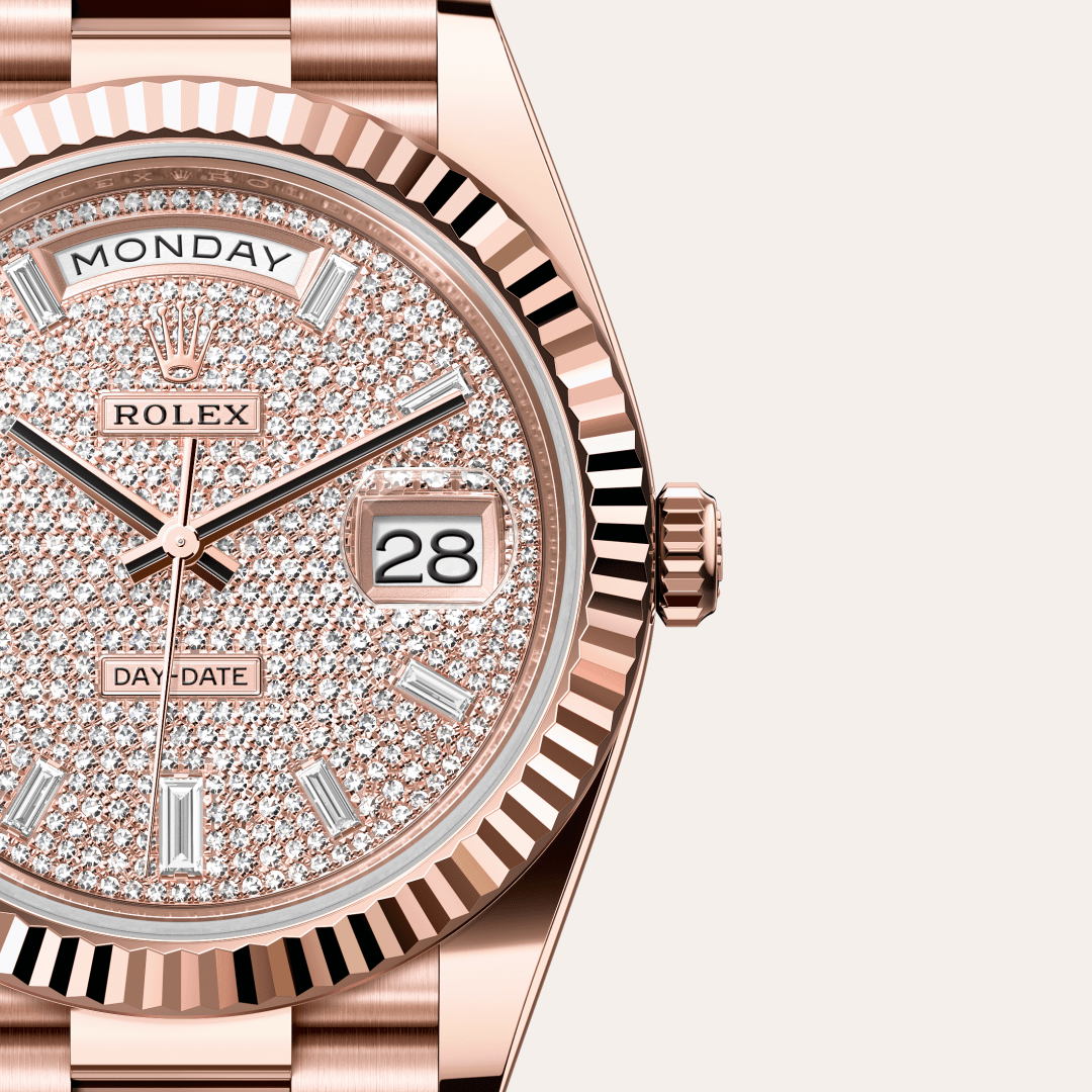 Rolex Day-Date 40 Oyster, 40 mm, Everose altın M228235-0036