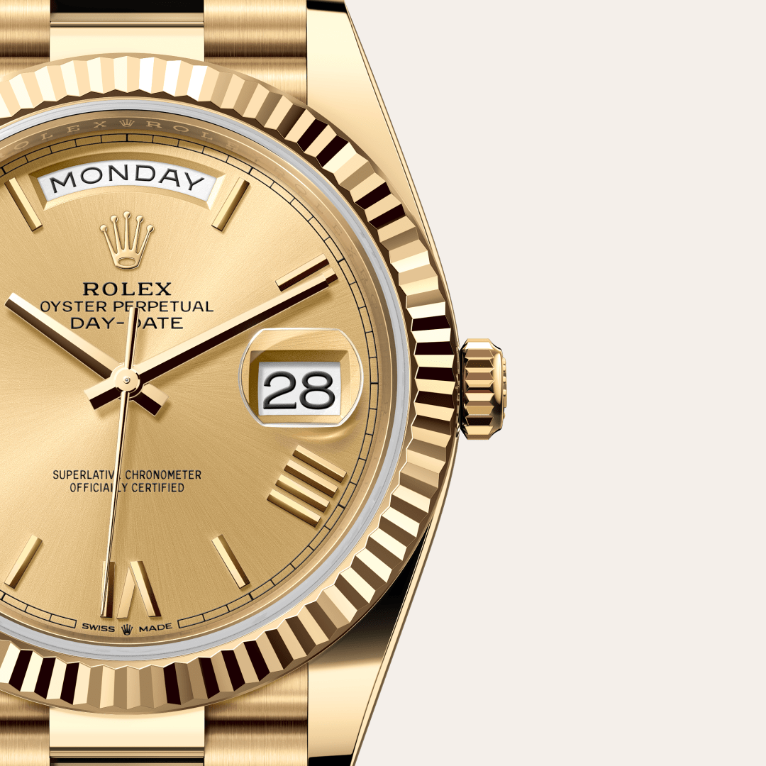 Rolex Day-Date 40 Oyster, 40 mm, sarı altın M228238-0006