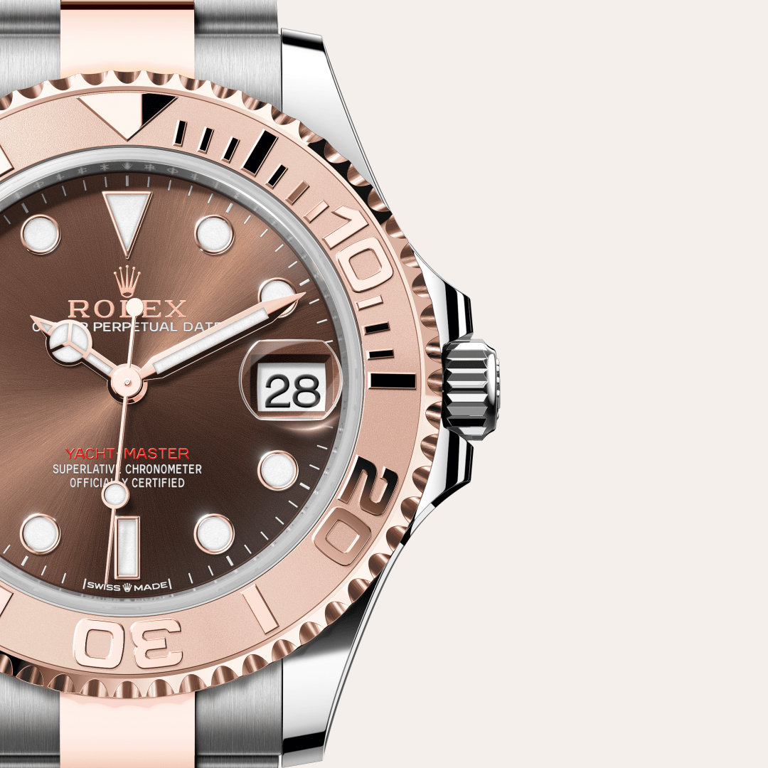 Rolex Yacht-Master 37 Oyster, 37 mm, Oystersteel çelik ve Everose altın M268621-0003