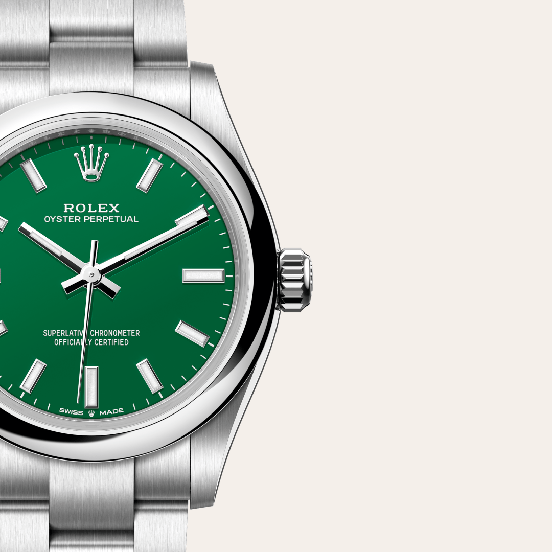 Rolex Oyster Perpetual 31 Oyster, 31 mm, Oystersteel çelik M277200-0006