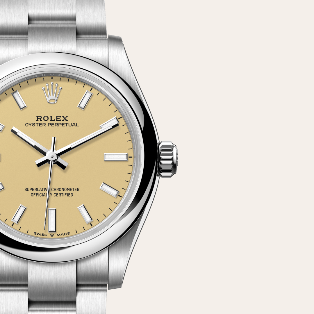 Rolex Oyster Perpetual 31 Oyster, 31 mm, Oystersteel çelik M277200-0013