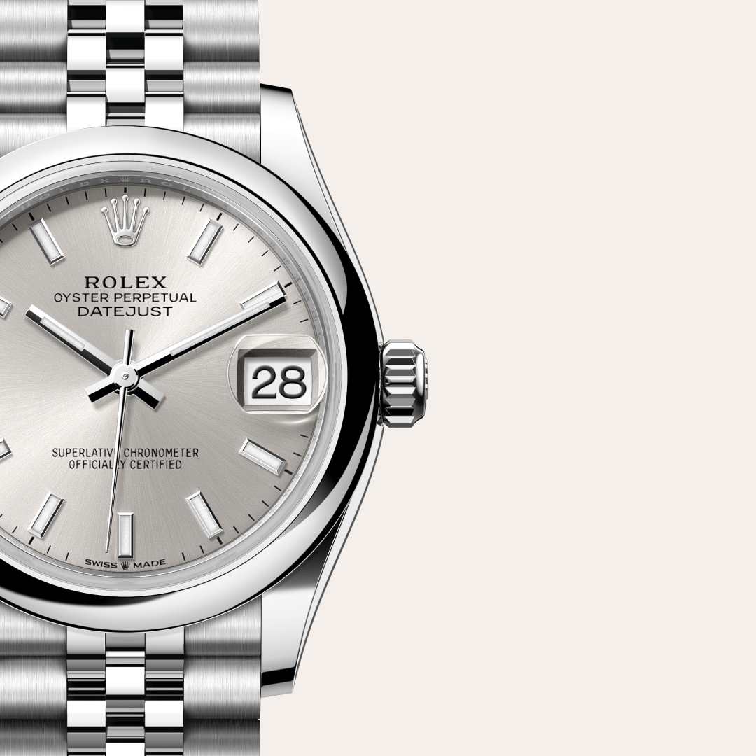 Rolex Datejust 31 Oyster, 31 mm, Oystersteel çelik M278240-0006