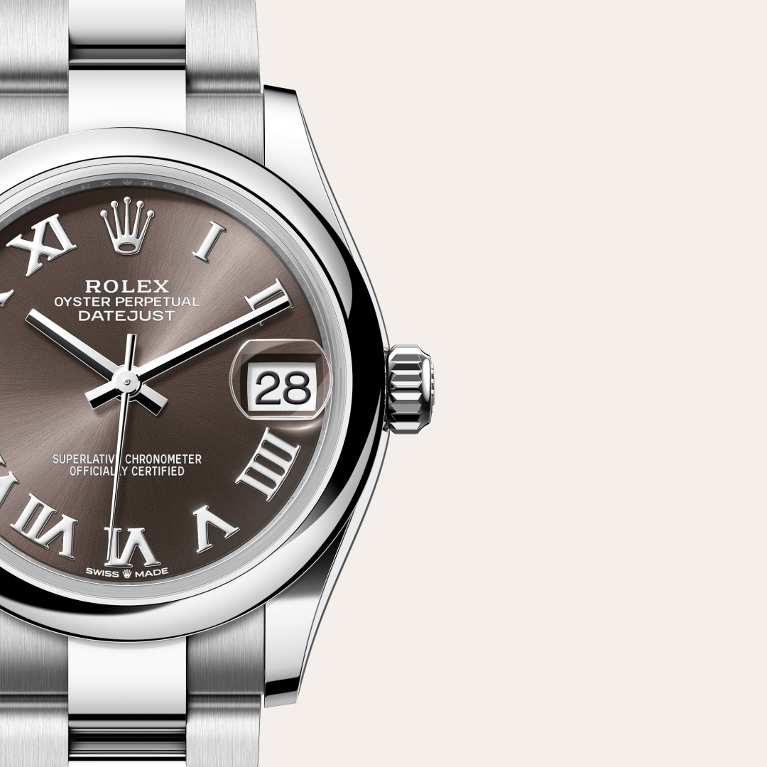 Rolex Datejust 31 Oyster, 31 mm, Oystersteel çelik M278240-0015