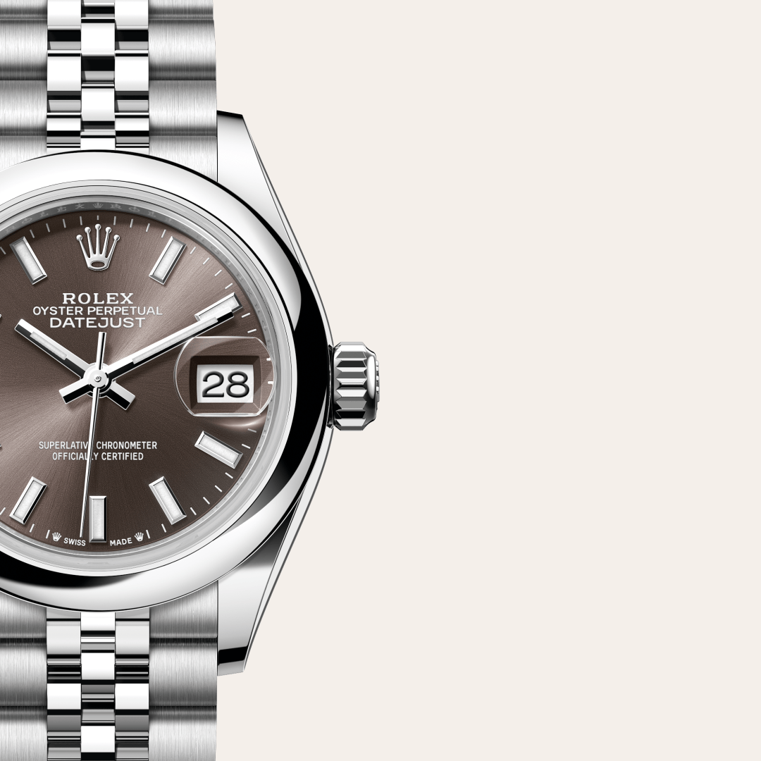 Rolex Lady-Datejust Oyster, 28 mm, Oystersteel çelik M279160-0009