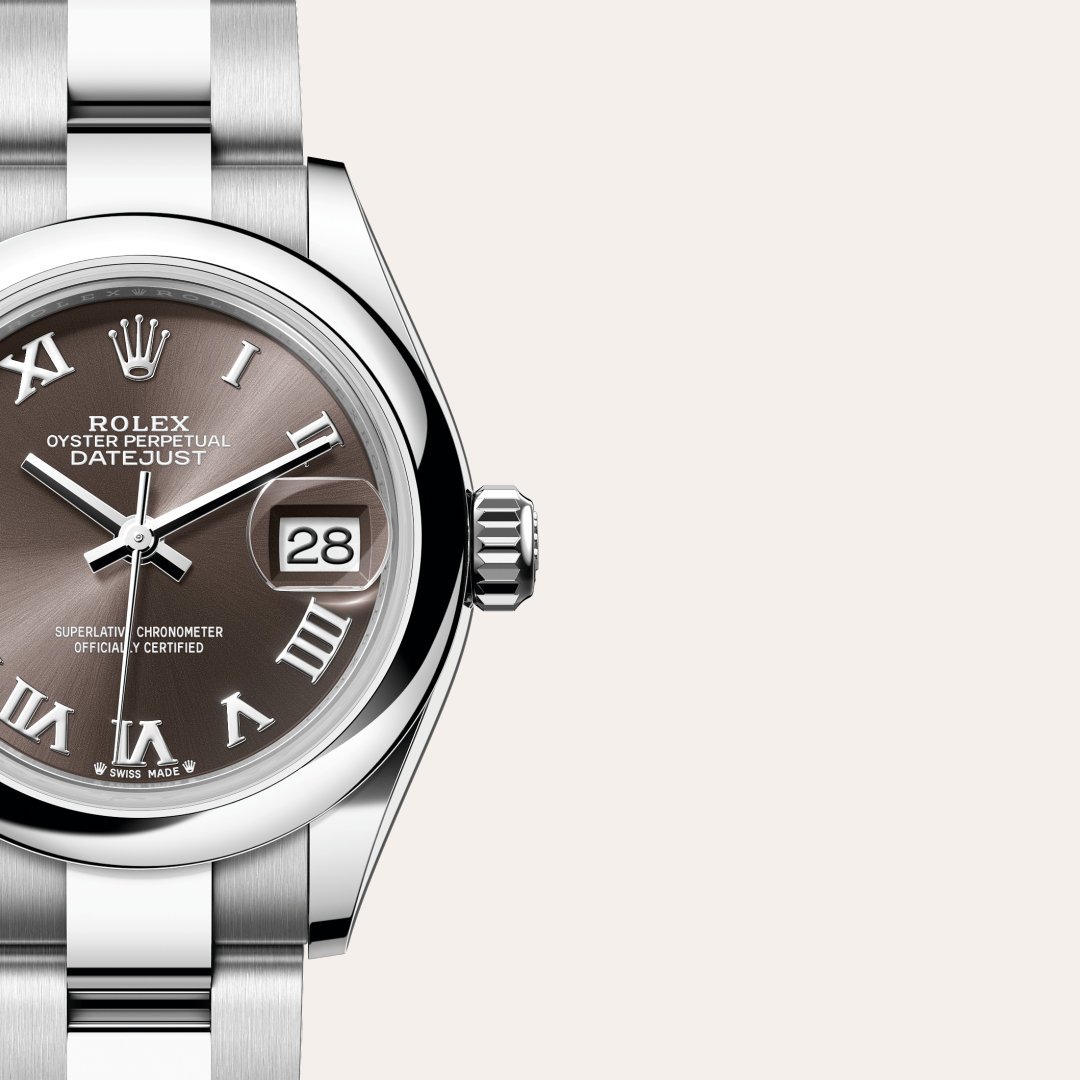 Rolex Lady-Datejust Oyster, 28 mm, Oystersteel çelik M279160-0012