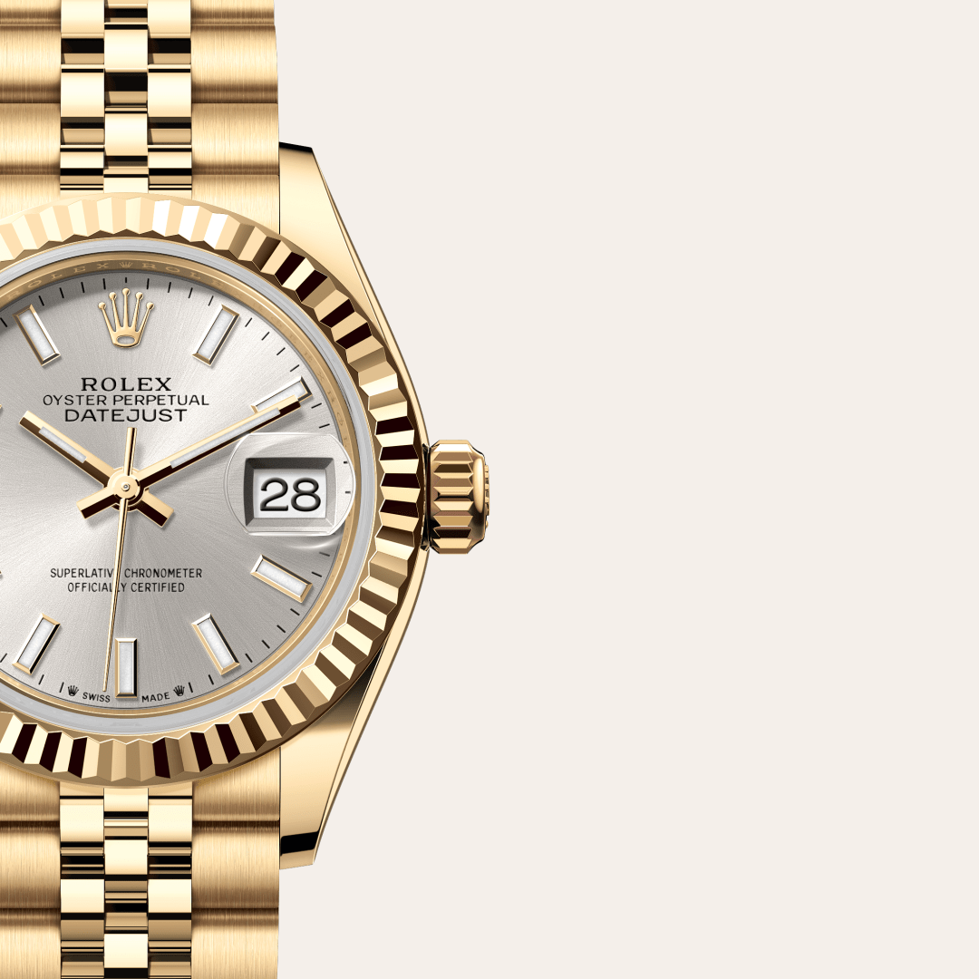 Rolex Lady-Datejust Oyster, 28 mm, sarı altın M279178-0006