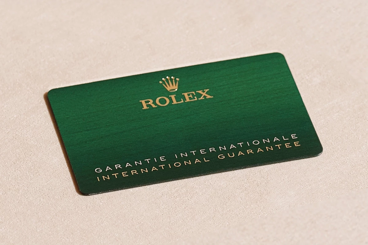 Rolex Resmi Garanti Kartı - Yeşil Mühür ile Beş Yıllık Uluslararası Garanti Belgesi